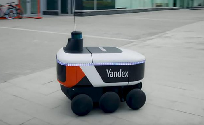 Яндекс Доставка Робот Фото